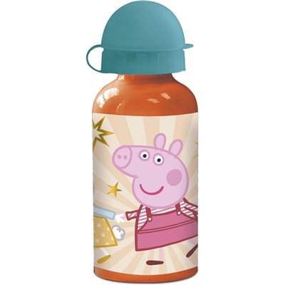 Stor Παγούρι Αλουμινίου Με Καλαμάκι Peppa Pig 400Ml 