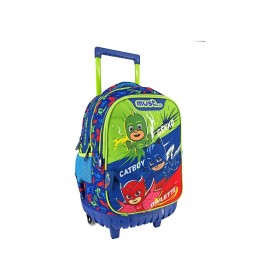 MUST Τσαντα Τρολλευ 34X20x45 3Θηκες Pj Masks Calling All Heroes  MUST Τσαντα Τρολλευ 34X20x45 3Θηκες Pj Masks Calling All Heroes