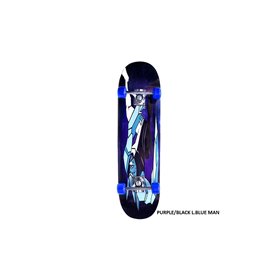 ΑΘΛΟΠΑΙΔΙΑ Τροχοσανίδα Στενή Νο 2 PURPLE/BLACK L.BLUE MAN 