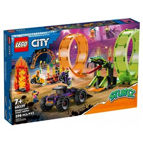 LEGO City Ακροβατική Αρένα Με Διπλό Λουπ  LEGO City Ακροβατική Αρένα Με Διπλό Λουπ