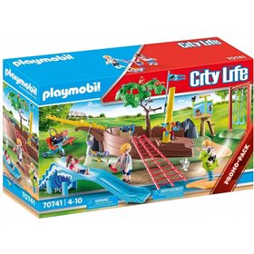 Playmobil City Life Παιδική Χαρά Το Καράβι  Playmobil City Life Παιδική Χαρά Το Καράβι