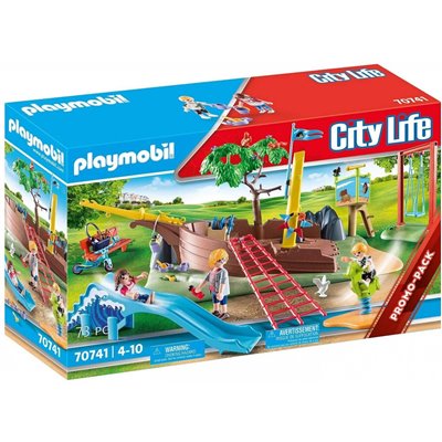 Playmobil City Life Παιδική Χαρά Το Καράβι 