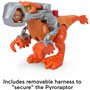 Fisher-Price Imaginext Jurassic World Dominion Pyroraptor Dinosaur Δεινοσαυρος Με Φιμωτρο 