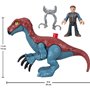 Fisher-Price Imaginext Jurassic World Dominion Therizinosaurus Dinosaur And Owen Figure Set 