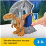 Fisher-Price Imaginext Jurassic World Dominion Atrociraptor Tiger Δεινοσαυρος Με Φιμωτρο 