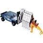 MATCHBOX Jurassic World Stegosaurus Claw Carrier Αυτοκινητακια &amp Δεινοσαυροι Σετ 