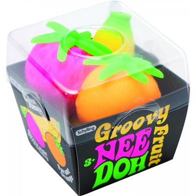 Gama Brands Μπάλα NEE DOH Groovy Fruit Σετ 3Τεμ 