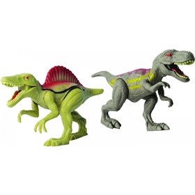 Red Box 2 pack Dinosaur Σετ 2τεμ δεινόσαυροι T-REX K Spinosaurus με κίνηση 20cm  Red Box 2 pack Dinosaur Σετ 2τεμ δεινόσαυροι T-REX K Spinosaurus με κίνηση 20cm