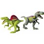 Red Box 2 pack Dinosaur Σετ 2τεμ δεινόσαυροι T-REX K Spinosaurus με κίνηση 20cm 