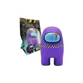 Gama Brands Σακουλακι Among Us Squishy Mega 15εκ Μωβ 