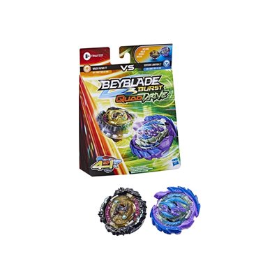 Hasbro Beyblade Burst Quad Drive Dual Pack Berserk Linwyrm L7 Wrath Farnir F7 