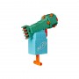 Hasbro Nerf Microshots Minecraft Guardian Mini Blaster, Minecraft Guardian Mob Design, Includes 2 Official Nerf Elite Darts 