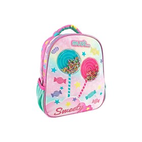 MUST Τσάντα Πλάτης Νηπίου 27Χ10χ31 2 Θήκες Sweety 