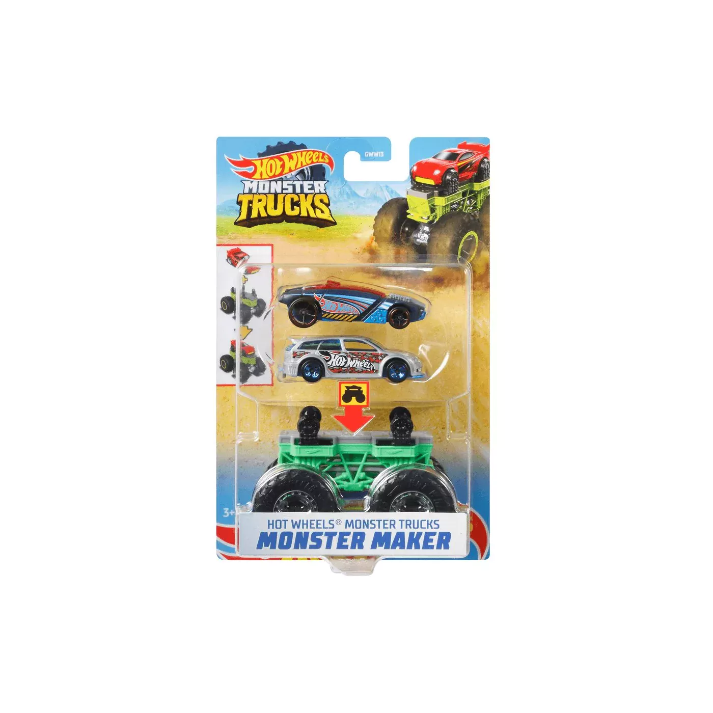 Mattel Hot Wheels Monster Trucks Maker 