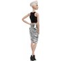 Mattel Barbie Signature Looks 08 Doll Tall, Blonde Pixie Cut Fully Posable Fashion Black Crop Top And Metallic Skirt 