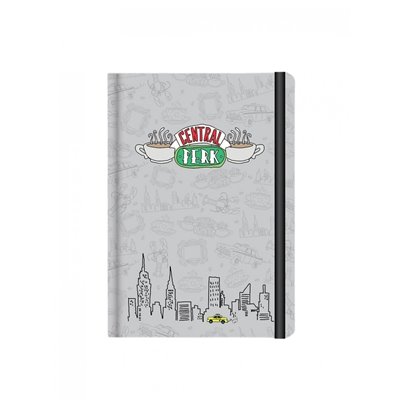 Blue Sky Studios Friends A5 Casebound Notebook - Icons Γκρί 