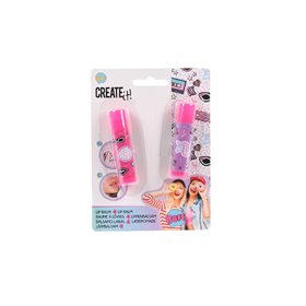 create it Σετ Lip Balm Best Friends 2Τμχ. Σε 2 Χρώματα 