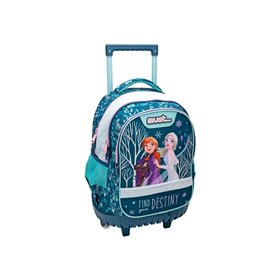 MUST Τσάντα Τρόλλευ Δημοτικού 34X20x45 3 Θήκες Frozen 2 Find Your Destiny  MUST Τσάντα Τρόλλευ Δημοτικού 34X20x45 3 Θήκες Frozen 2 Find Your Destiny