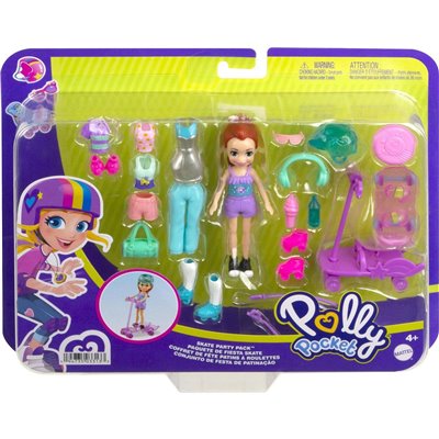 Mattel Polly - Κουκλα Με Ρουχα Και Αξεσουαρ Gaming Set 