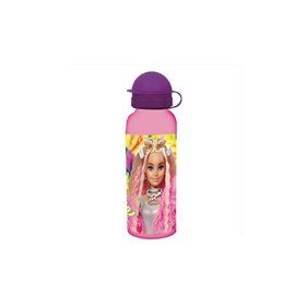 GIM Παγούρι Αλουμινίου Barbie 520Ml 