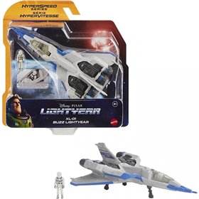 Mattel Disney And Pixar Lightyear Hyperspeed Series Αεροσκάφος XL-01 And 7 Inches Buzz Lightyear 