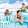 INTEX Πισίνα Metal Frame Beachside 305x76cm 