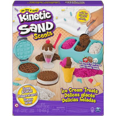 Spin Master Kinetic Sand: Ice Cream Scented Playset 