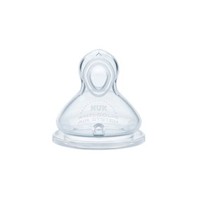 NUK Θηλή Σιλικόνης First Choice Flow Control 6-18 Μηνών 1 Τεμάχιο 