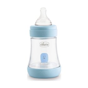 Chicco Πλαστικό Μπιμπερό Κατά Των Κολικών 150Ml 0M+ Perfect 5 Blue  Chicco Πλαστικό Μπιμπερό Κατά Των Κολικών 150Ml 0M+ Perfect 5 Blue