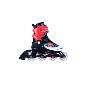 ΑΘΛΟΠΑΙΔΙΑ Αυξομειούμενα Πατίνια 4 Μεγεθών Αθλοπαιδιά, Κόκκινα, (38-41) 