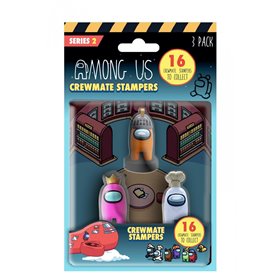 PMI Ltd Among Us Crewmate Stampers 3 Pack (S2) - 1 τμχ  PMI Ltd Among Us Crewmate Stampers 3 Pack (S2) - 1 τμχ
