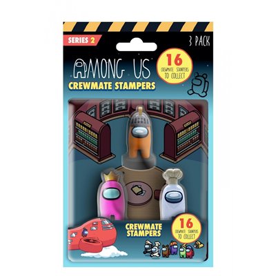 PMI Ltd Among Us Crewmate Stampers 3 Pack (S2) - 1 τμχ 