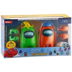 PMI Ltd Among Us Action Figures 2 Pack (S2) - 1 τμχ  PMI Ltd Among Us Action Figures 2 Pack (S2) - 1 τμχ