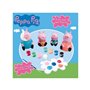 GIOCHI PREZIOSI Peppa Pig Φιγούρες από Πηλό Για Ζωγραφικη 4 Pack Η Οικογένεια της Πέππα 