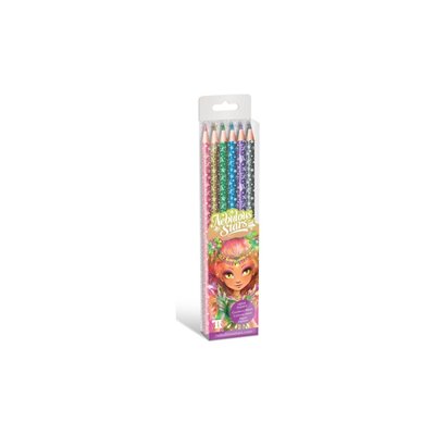 Nebulous Stars Coloring Pencil 6 Pack Metallic Colours 