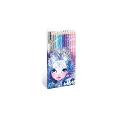 Nebulous Stars Coloring Pencil 12 Pack 4 Σχέδια Iceana K Blizia 