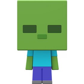 Mattel Minecraft - Mob Head Μινι Φιγουρες Zombie 