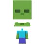 Mattel Minecraft - Mob Head Μινι Φιγουρες Zombie 