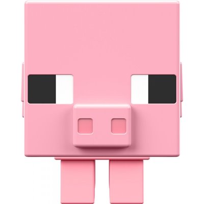 Mattel Minecraft - MOB Head Mini Figures Pig Μινι Φιγουρες 