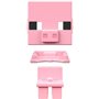 Mattel Minecraft - MOB Head Mini Figures Pig Μινι Φιγουρες 