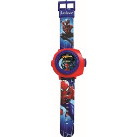 Lexibook Spider-Man Ρυθμιζόμενο Ψηφιακό Ρολόι Χειρός Προβολέας 20 Εικόνες Του Spider-Man 