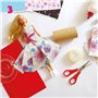 Lisciani Barbie Fashion Workshop Atelier Με Κούκλα 