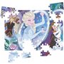 Clementoni Frozen 2 Supercolor Disney 2-104 Pieces-Jigsaw Puzzle For Kids Age 6, Multicolor, Medium 