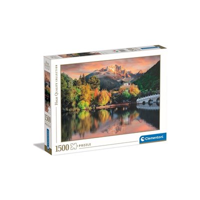 Clementoni Collection Lijiang View 1500 Pieces, Made In Italy Θέα Στην Πόλη Λιγιανγκ 