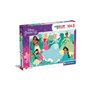 Clementoni Disney Princess Supercolor Princess-104 Maxi Pieces-Jigsaw Puzzle 