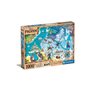 Clementoni Disney Maps Frozen 1000 Pieces, Made In Italy, Jigsaw Puzzle For Adults, Multicolor, Medium 