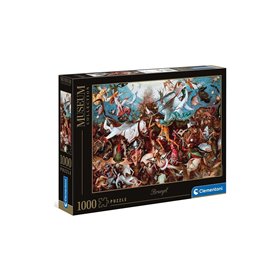 Clementoni Museum Collection Fall Of The Rebel 1000 Pieces Η Πτώση Των Επαναστατημένων Αγγέλων 