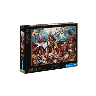 Clementoni Museum Collection Fall Of The Rebel 1000 Pieces Η Πτώση Των Επαναστατημένων Αγγέλων 