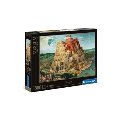 Clementoni Museum Collection Babel Tower 1500 Pieces Ο Πύργος Της Βαβέλ 