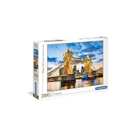 Clementoni Collection Puzzle Tower Bridge At Dusk 2000 Pieces Γέφυρα Του Λονδίνου Στο Σούρουπο 